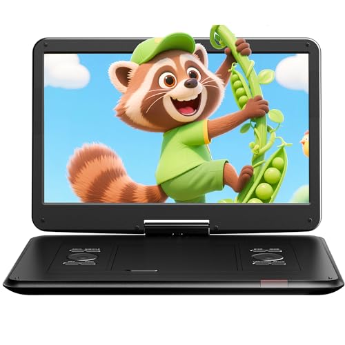 12.6型 ポータブルdvdプレーヤー 液晶 大画面4時間連続再生CPRM対応 12.6型 ポータブル DVDプレーヤー 液晶 大画面 4時間連続再生